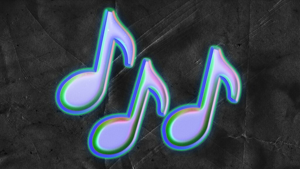 AI音楽生成ツールSOUNDRAWの音楽波形イメージ